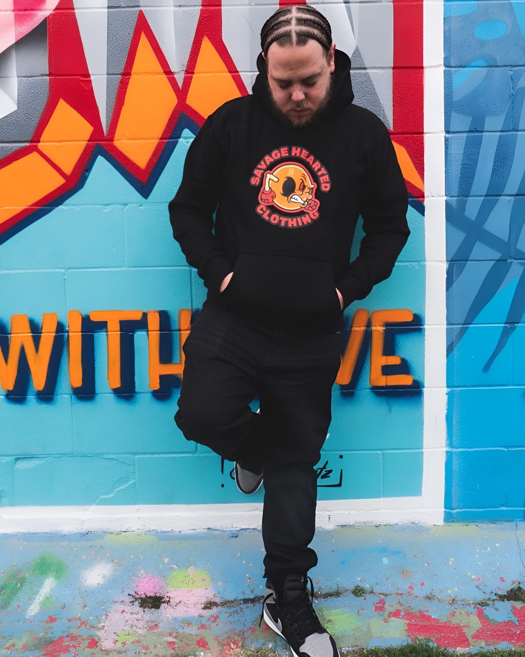 Savage Hearted Fireball Hoodie