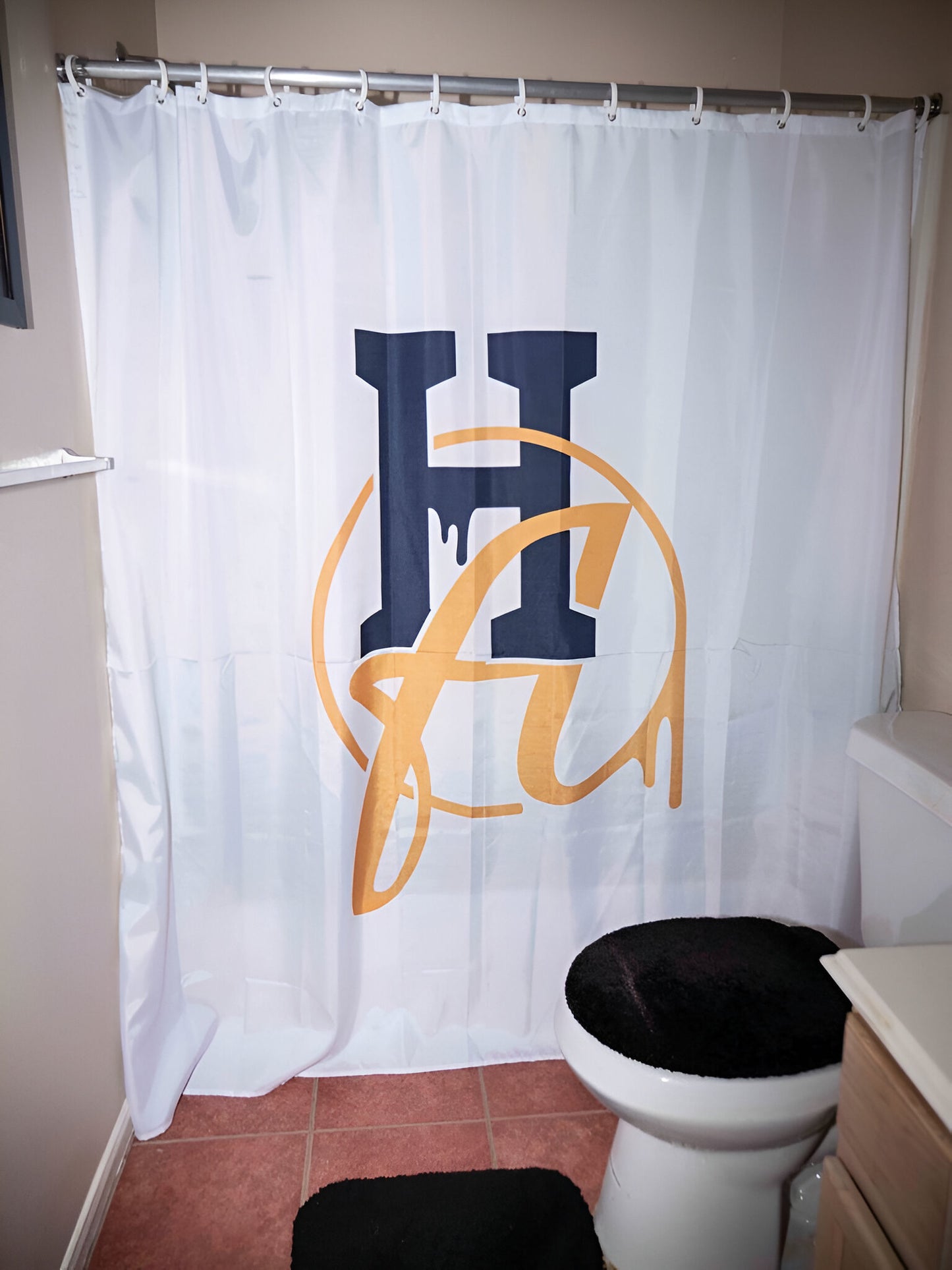 H A shower Curtain