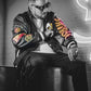 Grind Now Smile Later Varsity Jacket