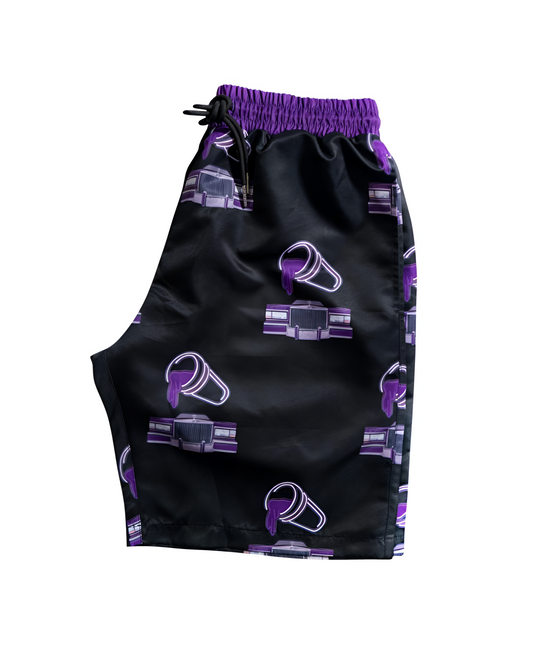 Double Cup Lack Shorts (Purple)