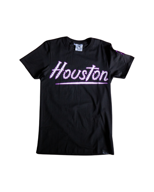 Houston screws Premium Shirt Black & Purple – Glow in the Dark