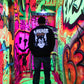 Savage Hearted Angry cat - bomber jacket