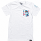Miami Vibez 2 Pocket Premium Shirt (white)