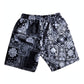Paisley Black & white shorts