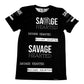Savage Hearted Logo Dri Fit Shirt Black