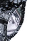Paisley Black & white shorts