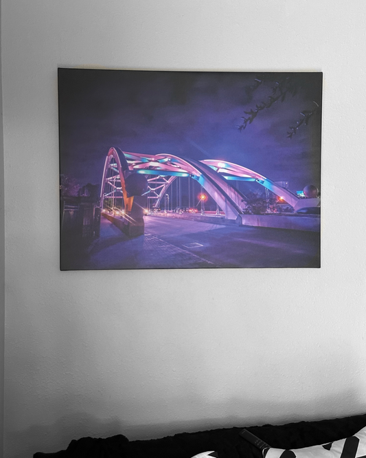 Hwy 59 bridge - Canvas Print 40x30