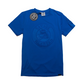 Savage Hearted Logo Embossed Premium Shirt (Blue)