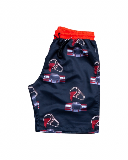 Double Cup Lack Shorts (Red)