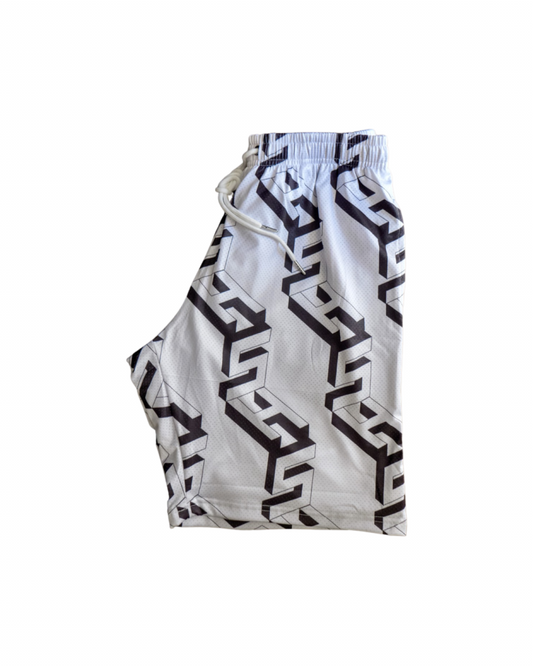 Monogram SH Logo Mesh Shorts