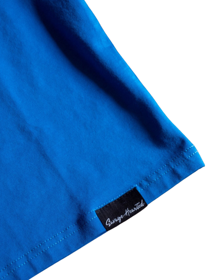 Broken Savage – Glow in the Dark Premium T Shirt (Blue)