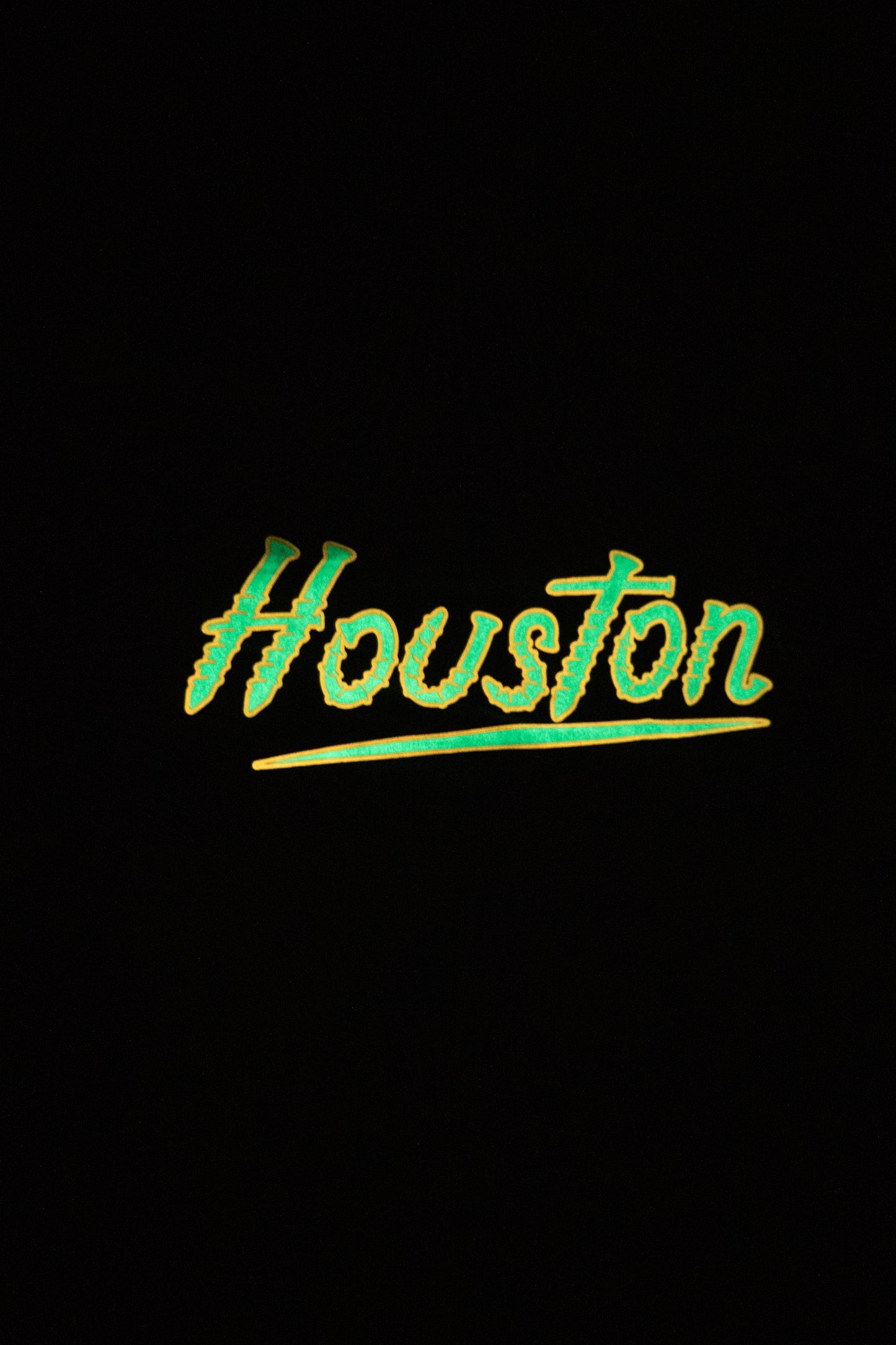 Houston Premium Shirt Royal Blue – Glow in the Dark