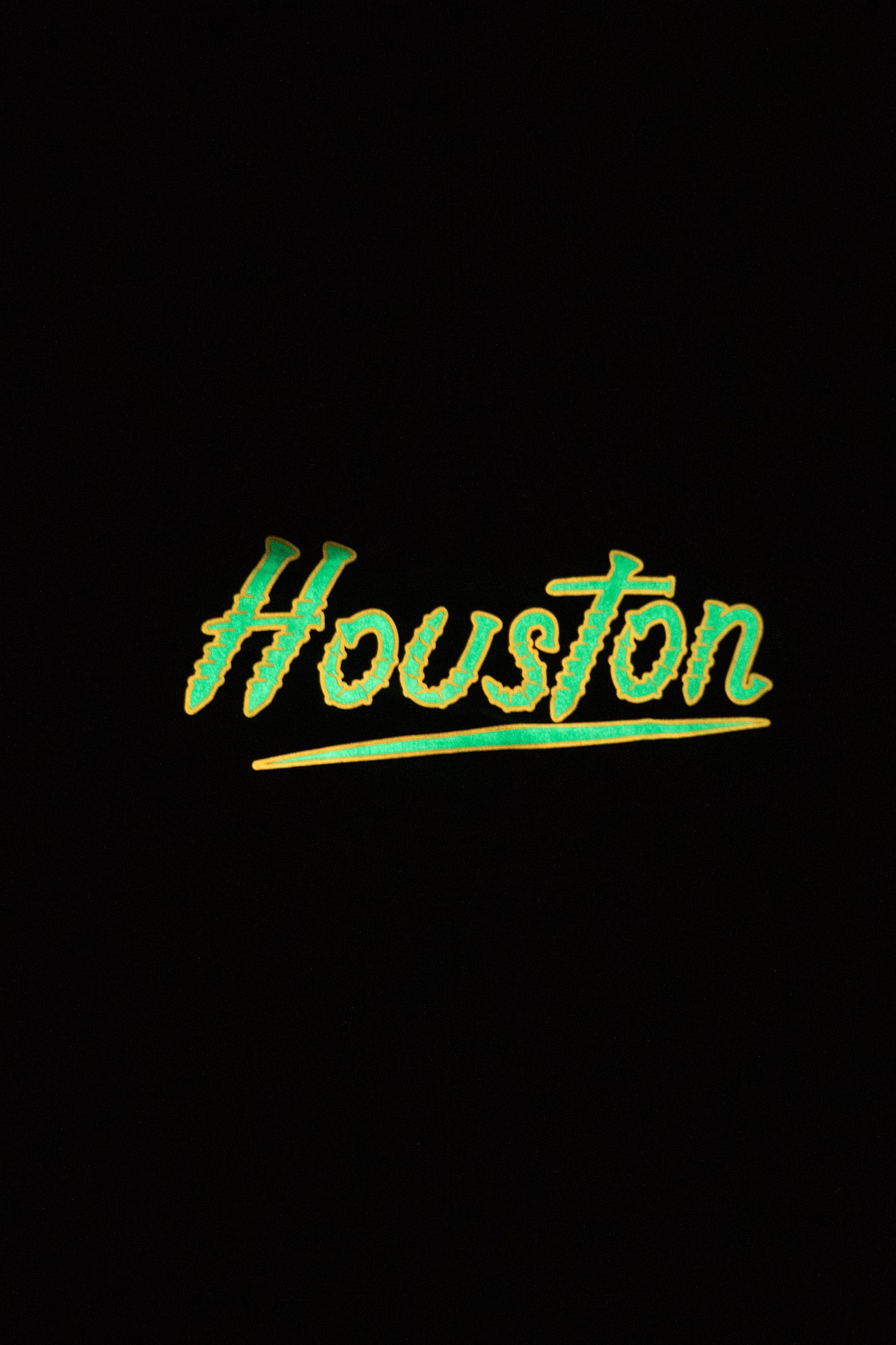 Houston Premium Shirt Royal Blue – Glow in The Dark 3XL