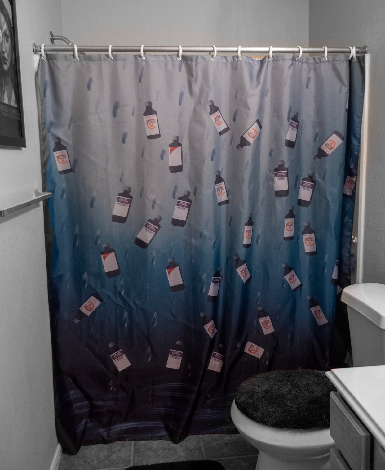 Raining Pint Shower Curtain