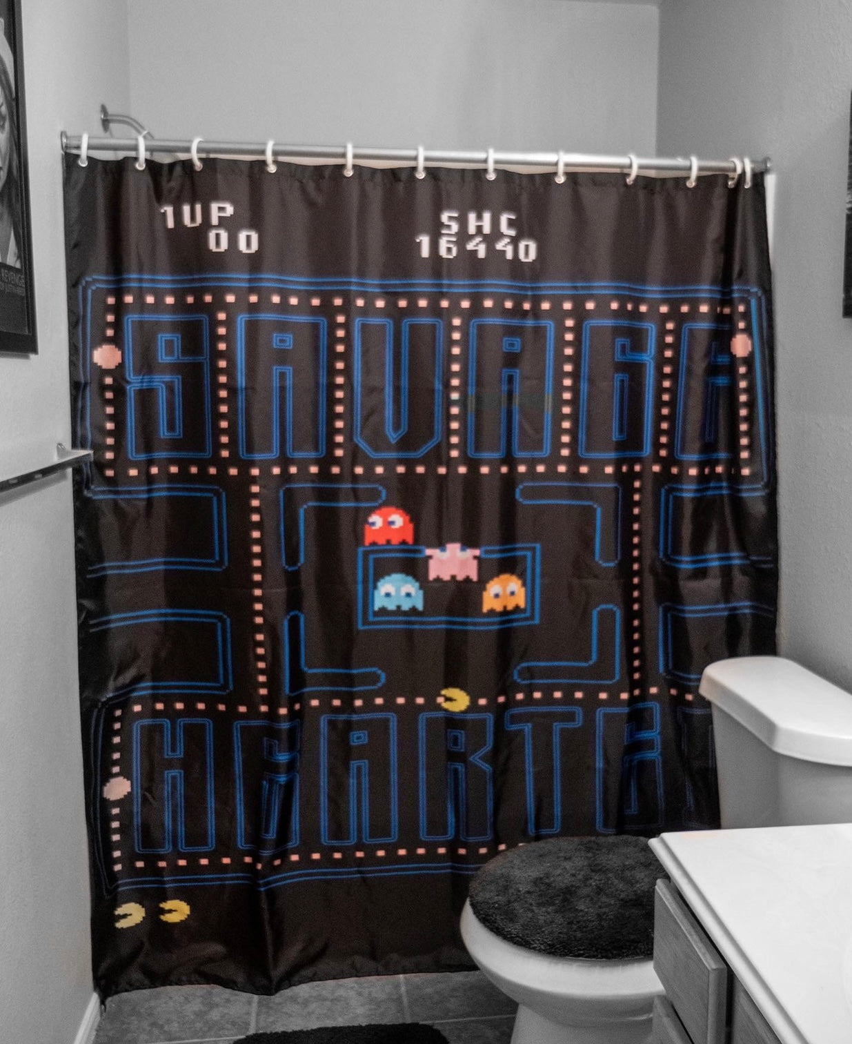 Savage Pac - Shower Curtain