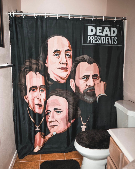 Dead Pres Shower Curtain