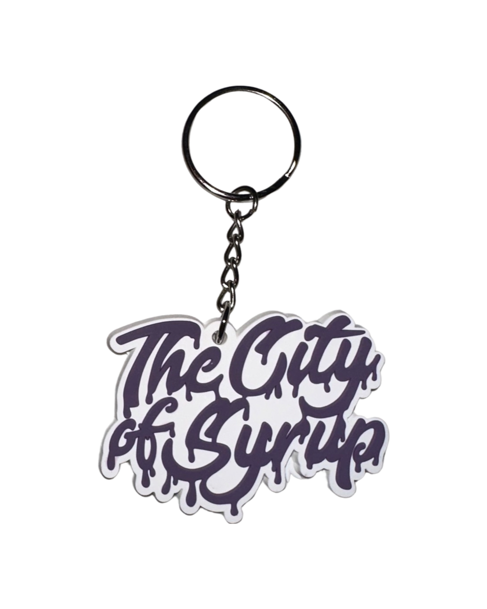 The city of syrup Keychain – Savage Hearted Clothing
